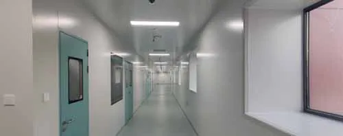 Cleanroom Perimeter Corridor Area